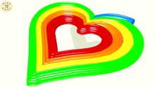 Learn Colors For Kids With 3D Magic Heart