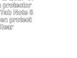 3M Vikuiti ADQC27 Clear screen protector Asus VivoTab Note 8 1pcs  screen protectors