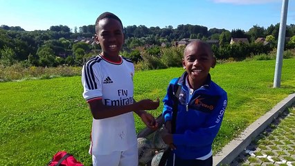 FOOTBALL: Crossbar Challenge & Entraînement | K-Boyz TV