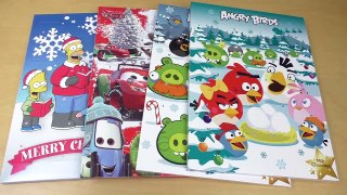 Disney Cars | Angry Birds | The Simpsons - Chocolate Advent Calendars