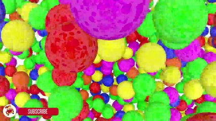 Learn Colors With BALL PIT SHOW for Children - Giant Surprise Eggs Balls for Kids-4ebtNCNlX38