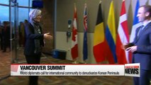 World diplomats call for international community to denuclearize Korean Peninsula