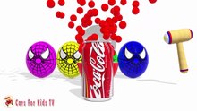 Learn Colors with Surprise Eggs Real Food Mcdonalds for Children   Lea