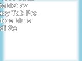 Custodia Croco strabilia per i tablet Samsung Galaxy Tab Pro 101 in colore blu scuro di