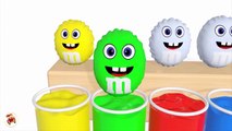 Colors for Children to Learn With Surprise Eggs M&M Candy Finger Family Nursery Rhymes-_XZ6g1G