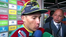 Miguel Angel Lopez entrevista en meta, etapa 17 Vuelta España 2017-YR12SjKvD-Y