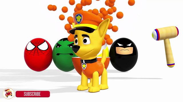 Learn Colors With Surprise Eggs Paw Patrol Cartoon - GIANT EGG SURPRISE OPENING PAW PATROL-3VUQ4c3