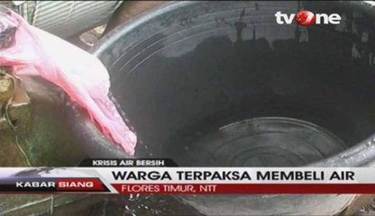 2 Tahun Krisis Air Bersih di Flores Timur