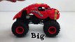 Learning Big & Small Monster Trucks for Kids - #1 Hot Wheels Monster Jam Mo