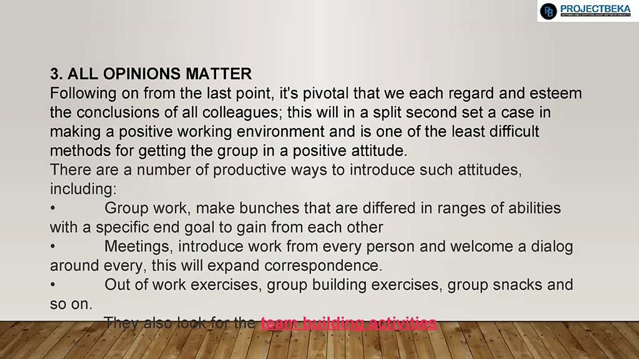 10 VALUABLE ACTIONS THAT WILL TRANSFORM YOUR TEAM