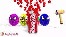 Learn Colors with Surprise Eggs Real Food Mcdonalds for Children   L