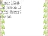 Ronsen 16GB Schede di memoria Carta USB 20 con USB e micro USB per Android Smartphone
