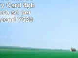 Microcell 8GB microSDHC Memory Card  8gb scheda micro sd per Huawei Ascend Y520