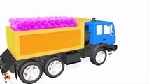 Learn Colors With Baby Surprise Eggs Ball Pit Show - Truck Jump Street Vehicles for Kids-BVGBB7tfFg8