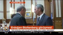 Erdoğan: Söz konusu güç oluşturulması asla kabul edilemez