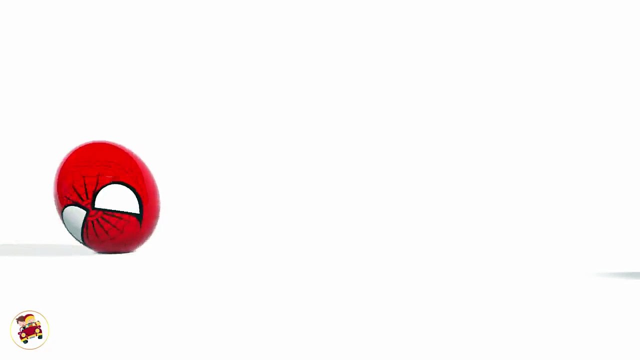 Colors for Children to Learn With Surprise Eggs Lollipop -  Learning Colours F