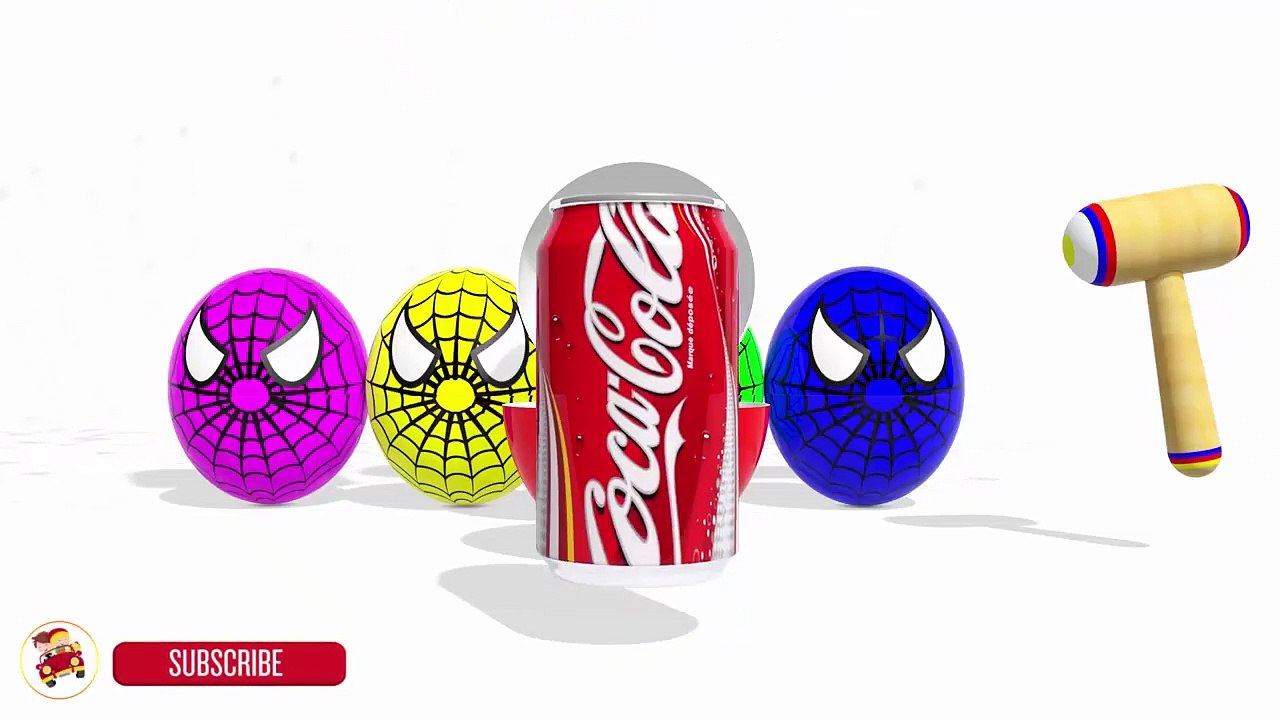 Learn Colors with Surprise Eggs Real Food Mcdonalds for Children   Learning Col