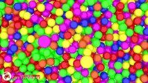 Learn Colors With BALL PIT SHOW for Children - Giant Surprise Eggs Ball