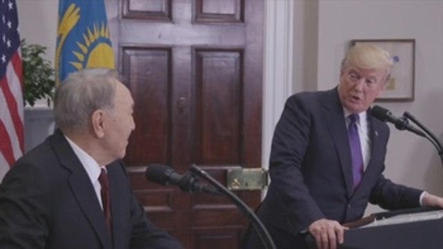 Trump busca aumentar la cooperación con Kazajistán ante Afganistán y Corea Norte