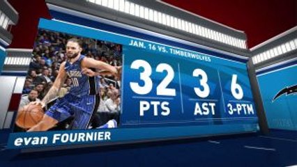 Evan Fournier Scores 32 In Win Vs. Timberwolves | January 16th, 2018