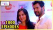 Shabbir Ahluwalia And Wife Kanchi Kaul At Kumkum Bhagya 1000 Episodes Party
