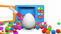 Learn Colors With Giant Surprise Eggs Ball Pit Show Microwave Oven for Kids-VTCT4IGi52M