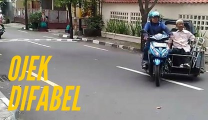 Ojek Difabel Pertama di Dunia