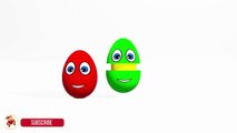 Colors for Children to Learn With Surprise Eggs Ice Cream Lollipop -  Learning Colours For