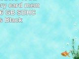 Hama 16GB SDHC 16GB SDHC memory card  memory cards 16 GB SDHC 22 MBs Black