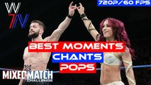 Finn Balor & Sasha Banks vs Shinsuke Nakamura & Natalya - WWE Mixed Match Challenge Highlights HD