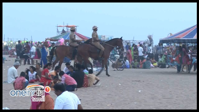 ஜல்லிக்கட்டு போராட்டம் ஓராண்டு நிறைவு... மெரினாவில் போலீஸ் பாதுகாப்பு அதிகரிப்பு