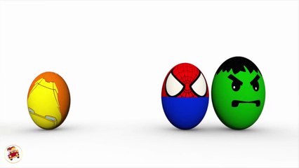 Learn Colors with Surprise Eggs Cars Vehicles for Children
