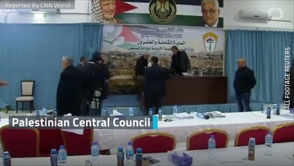 Palestinian Leaders Push To Suspend Recognition Of Israel