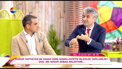 Doç. Dr. Hayati Akbaş - Estetik Ameliyatların Psikolojiye Etkisi Var mıdır? Show TV