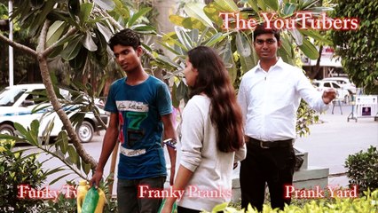 Hot Girl Giving Kisses to strangers The YouTubers