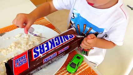 ¡malos Niños Y Un Accidente Gigante De Dulces De Chocolate! Johny Johny Sí Papa Cancion Canción Inf