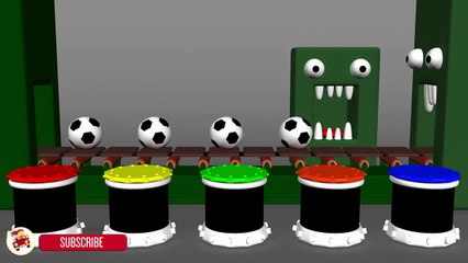 Video herunterladen: Learn Colors With Surprise Eggs Soccer Balls for Children- Colors Balls and Monster Kinder Surpri