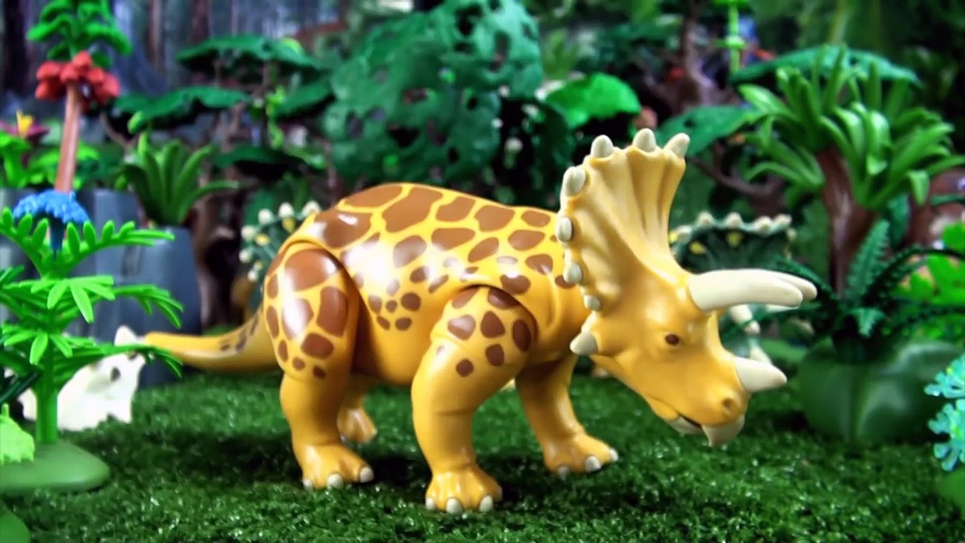 50 Playmobil dinosaurs - Toy Dinosaur collection - Tyrannosaurus  Spinosaurus Triceratops Dinos - video Dailymotion
