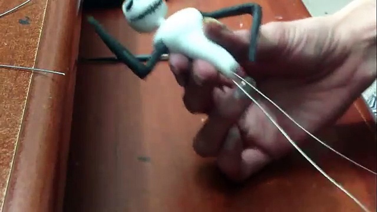 Tutorial Jack Skellington (porcelana fria/ plastilina) HALLOWEEN