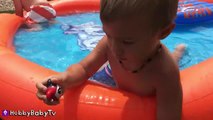 WATER SLIDE Fun Surprise Toys   Learn Letters w_ HobbyGator HobbyBabyTV-qCy8YnVF0gI