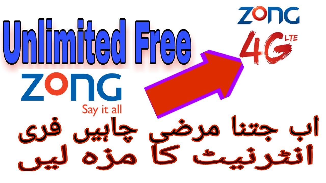 Free Zong Internet
