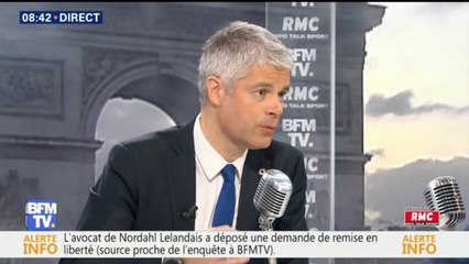 "Il n'y a pas de fermeté de la part du gouvernement sur la politique migratoire", estime Laurent Wauquiez