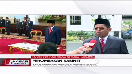Ini Agenda Idrus Marham Usai Dilantik Presiden Jokowi Jadi Menteri Sosial yang Baru