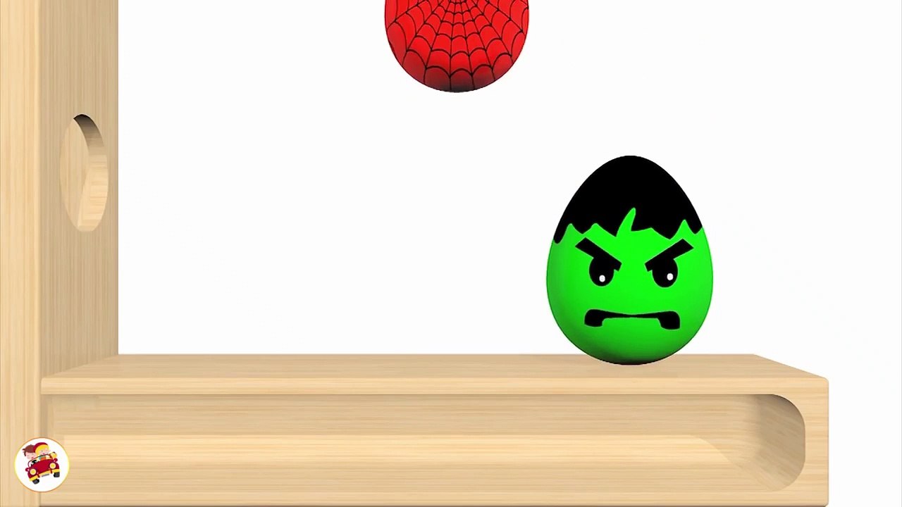 Learn Colors With Surprise Eggs Xylophone Hammer -  Eggs Soccer Balls for Kids