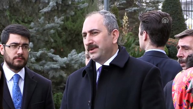 Adalet Bakanı Gül, gazetecilerin sorularını cevapladı - ANKARA