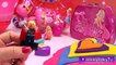 SURPRISE HEARTS! Barbie gets Slimed BIG Play-Doh Heart   Mega Bloks Pez Cand