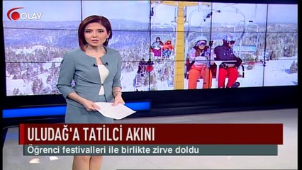 Uludağ'a tatilci akını