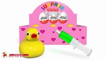 Learn Colors with Surprise Eggs Ducks for Children, Toddlers - Learn Colours For Kids With Duc