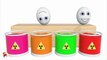Learn Colors With Surprise Eggs Ice Cream Hammer Wood for Children - Learn Colours for Kids Toddlers