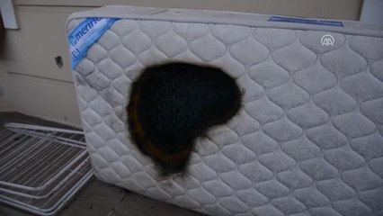 Elektrikli Battaniye Alev Aldı